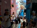 birthday bareng badut elsa frozen 😍 #badutcantik #badutulangtahun