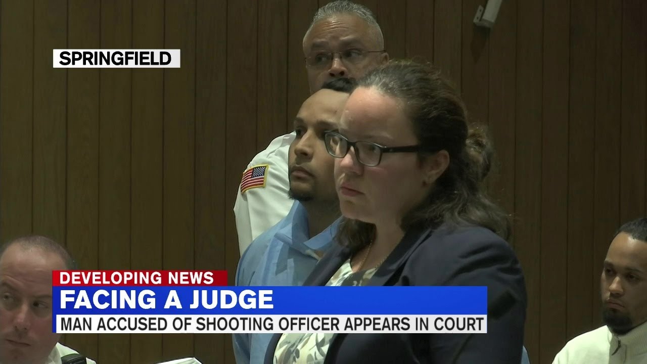 Arraignment held for man accused of shooting Springfield officer - YouTube