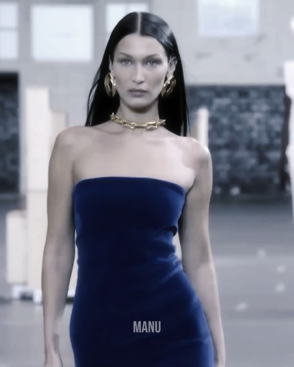 BELLA HADID for off-white #fashion #runway #runwaymodel #bellahadid #offwhite