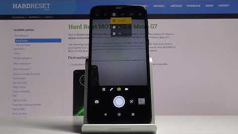 Camera Timer in MOTOROLA Moto G7 – Photo Countdown
