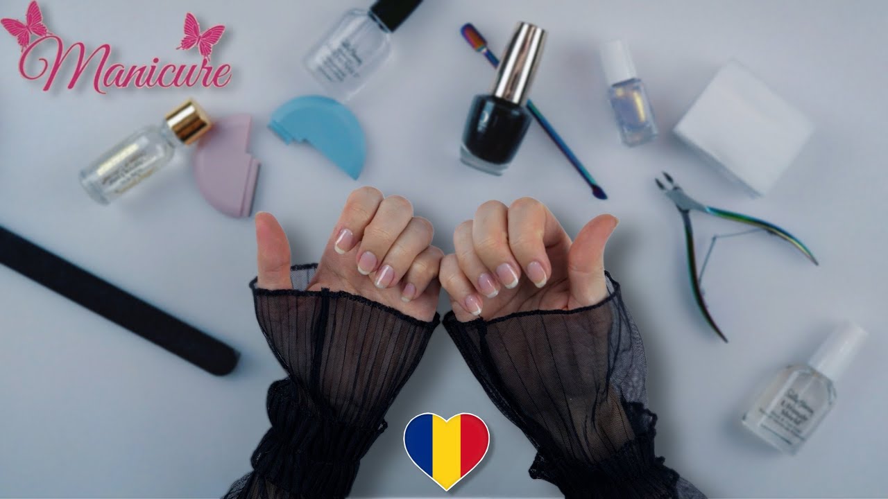Cum îmi fac unghiile  *ASMR în Română