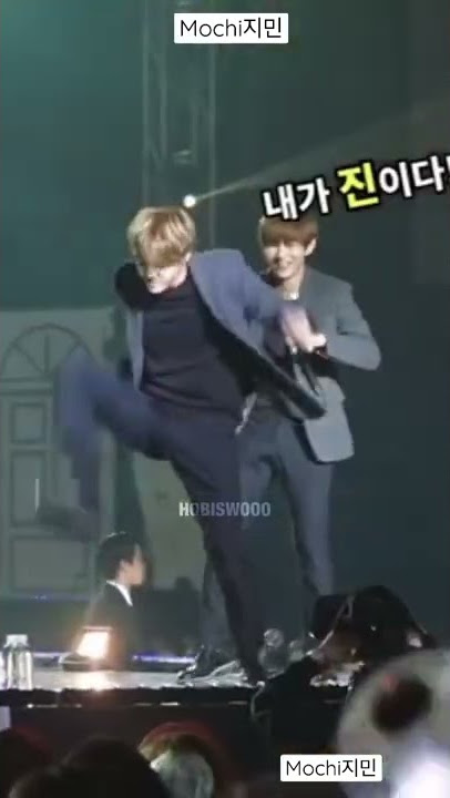 When Jin hyung dances freestyles in Baepsae