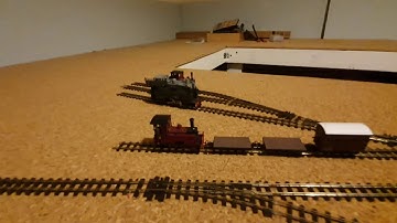 009 Gauge Model Railway. Video 1.