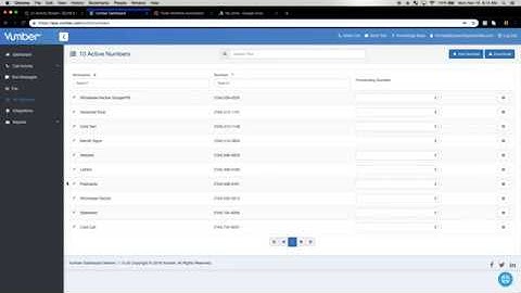 Add & Change your Vumber Numbers in Podio - Wholesale Hacker