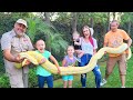Trinity's 8th Birthday Reptile Party! These Kids Aren't Afraid of Anything!!!