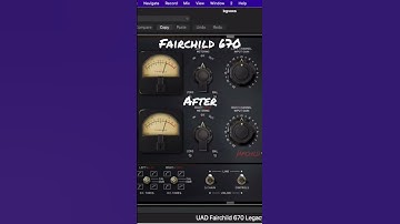 Fairchild 670 on #vocals #vocalmixing #logicprox #mixing #plugins