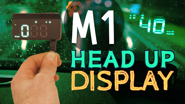 M1 Head Up Display HUD GPS Review. It's Cheap and it's Good!