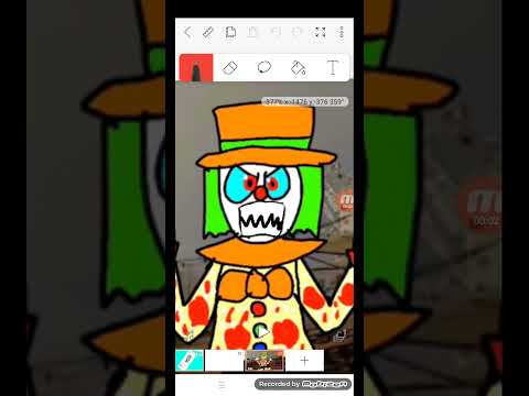 For @Creeped Freaster The Clown (In FlipaClip At Drawling)