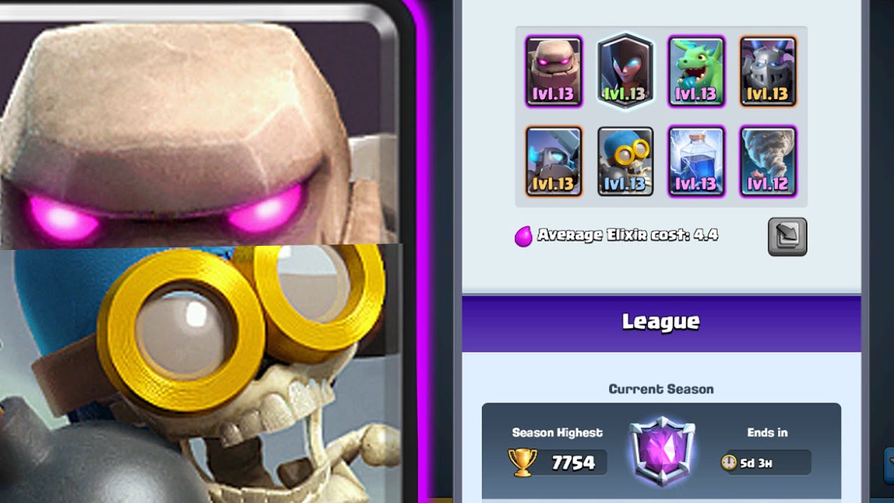 Golem Deck!  Clash Royale Amino