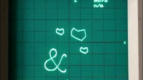 AVR Vectrex 2012: Font + Asteroids