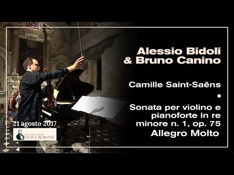 A.Bidoli/B.Canino - Saint-Saëns - Sonata per violino e pianoforte in re minore n. 1,  op. 75