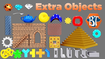 Best Blender 2.81 Addons - EXTRA OBJECTS
