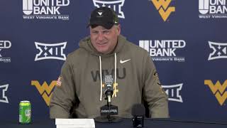 WVU head coach Rich Rodriguez Post Game Colorado 2025