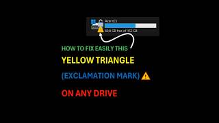 How to fix the exclamatory mark problem | how to remove exclamation mark