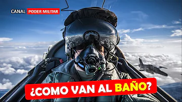 ¿Los pilotos pueden ir al baño?