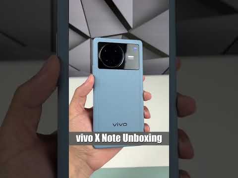 vivo X Note unboxing and first look!