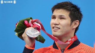 【スライドショー】木村敬一が銀メダル　パラ100m平泳ぎ　4大会出場、7個目