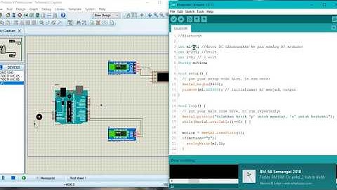 Bluetooth Simulation on Proteus 8