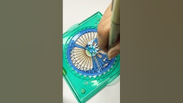 Calming Spiral Visuals ASMR | Peaceful Spirograph Patterns for Rest! #art #shorts #spirograph #asmr