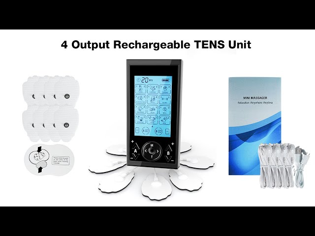 TENKER EMS TENS Unit Muscle Stimulator Model: AS1080