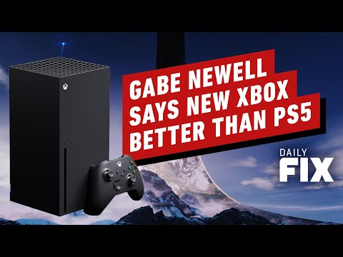 Gabe Newell Says New Xbox Is Better Than PS5 - IGN Daily Fix