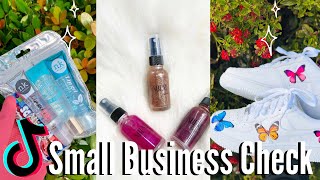 TikTok Small Business Check 💕