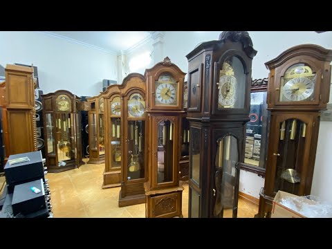 Video Xả kho đồng hồ cây cổ giá nào cũng bán phục vụ chơi... - youtube