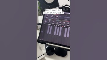 Auto Sampling iOS App via USC C with the Akai MPC Live III 👌👌#mpclive #mpcliveiii #nervouscooks