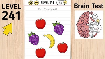Brain Test Level 241 Pick The Apples!