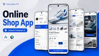 I Built a Modern Sneaker Shop UI with Jetpack Compose