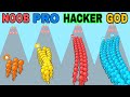 NOOB VS PRO VS HACKER VS GOD  in  Runner Pusher