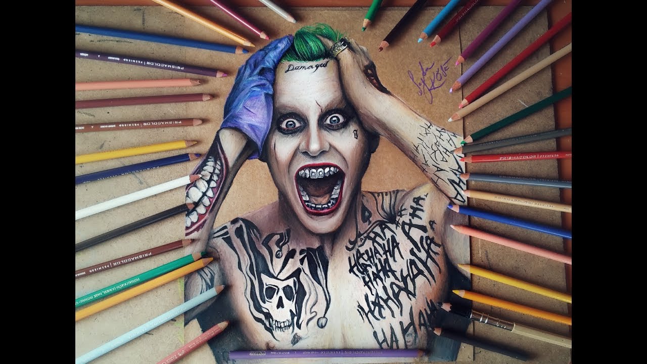 Joker Çizimi / Drawing Suicide Squad Joker - YouTube