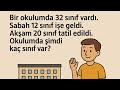 okul eğlenceli bir oyun daha geldi👍👍
