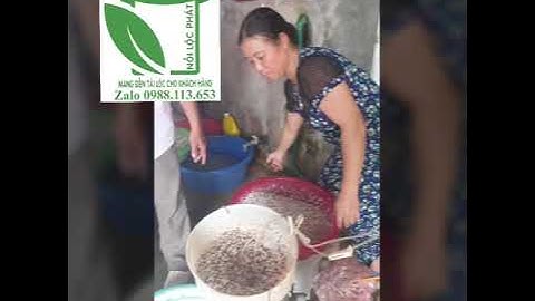 Lò hơi tráng phở cuốn, bánh đa cải tiến siêu nhanh siêu tiết kiệm Cánh làm bột tráng bánh phở dai