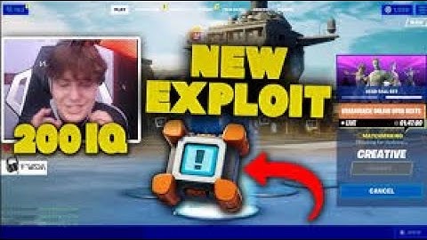 The New *BEST*  Crashpad Exploit in Fortnite chapter 2 season 4
