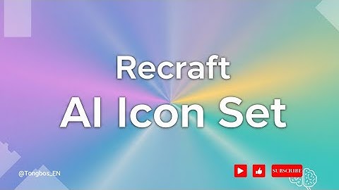 👍👍 How to Create Icon Set with Recraft AI | Icon Set Master Class | Troubleshooting