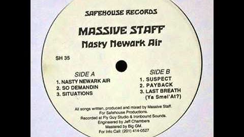 MASSIVE STAFF - NASTY NEWARK AIR ( rare '94 NJ )