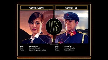Command & Conquer Shockwave Challenge Mod: General Leang Vs General Tao Hard Mode #2