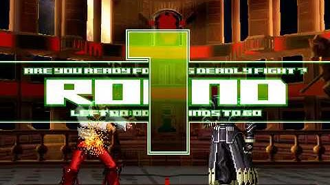 KOF Mugen: True Iori-X vs Clone Zero