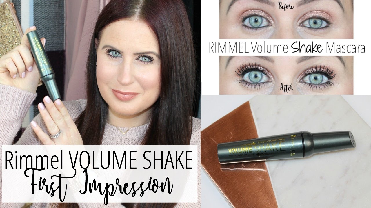 Rimmel Volume Shake Mascara First Impression Youtube