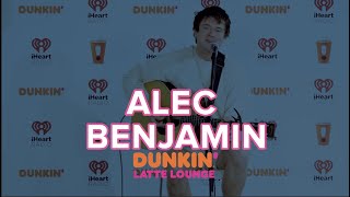Alec Benjamin Performs At The Dunkin Latte Lounge!