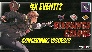 Blessings Galore is BACK but.....4x INSTEAD!?