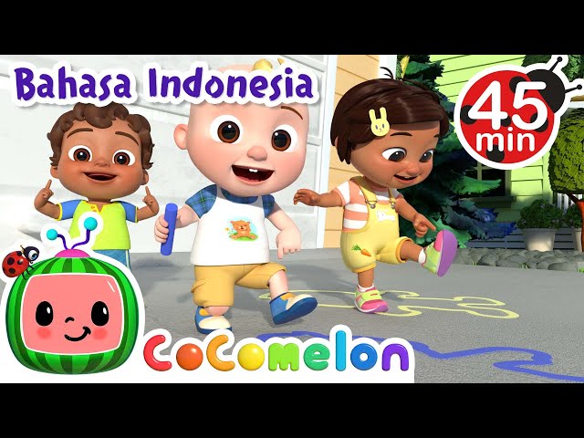 Kepala Pundak Lutut Kaki | CoComelon Bahasa Indonesia - Lagu Anak Anak | Lagu Klasik class=