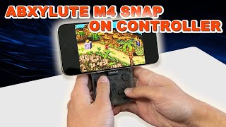 Gaming On Mobile With The Abxylute M4 Snap On Controller