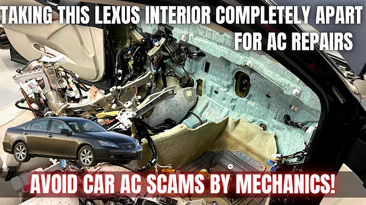 Taking This Lexus Interior Completely APART for AC Repair | Avoid AC SCAMS! - DayDayNews