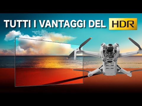 DJI MINI 4 PRO TUTTI I VANTAGGI DEL HDR + tutorial creazione video