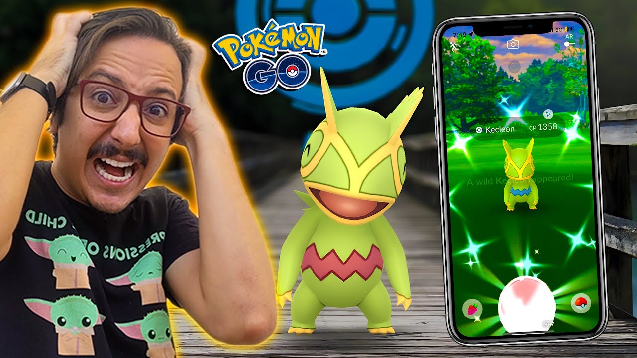 Por que o Kecleon e outros Pokémon ainda não foram lançados no Pokémon GO?  