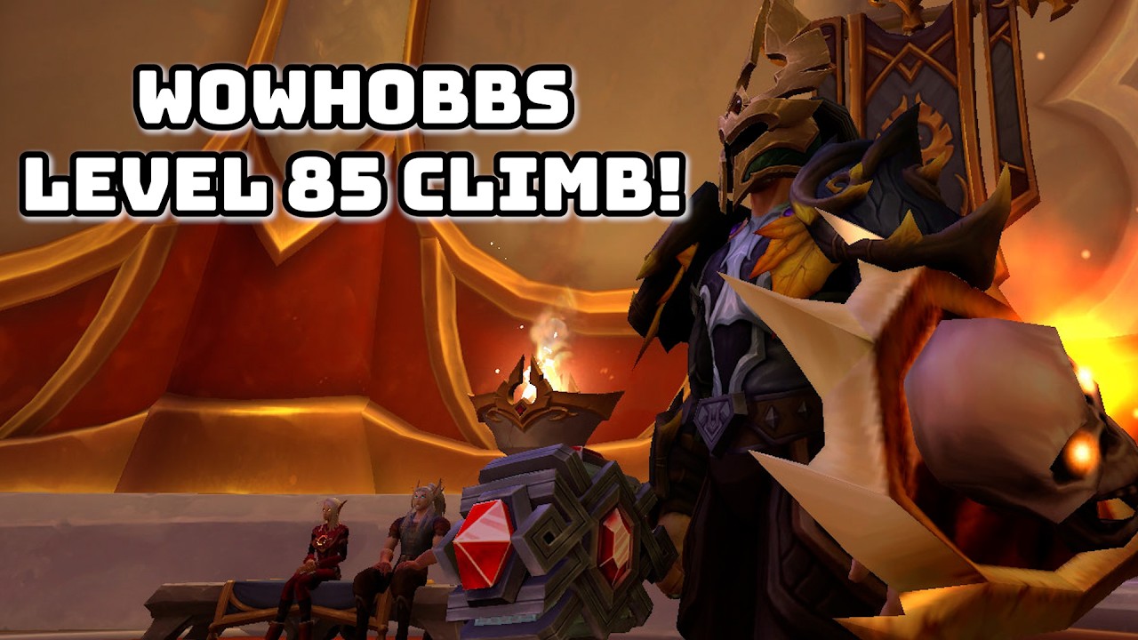 LIVE: Level 85 Climb! WoW – Hop In!