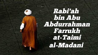 Robi'ah bin abu abdurrahman farrukh at-taimi almadani