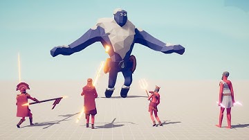 ZEUS & POSEIDON & APOLLO & ARES vs EVERY UNIT - Totally Accurate Battle Simulator TABS